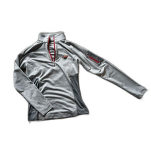 MN Wild Hockey Gray Quarter-Zip Women's XS